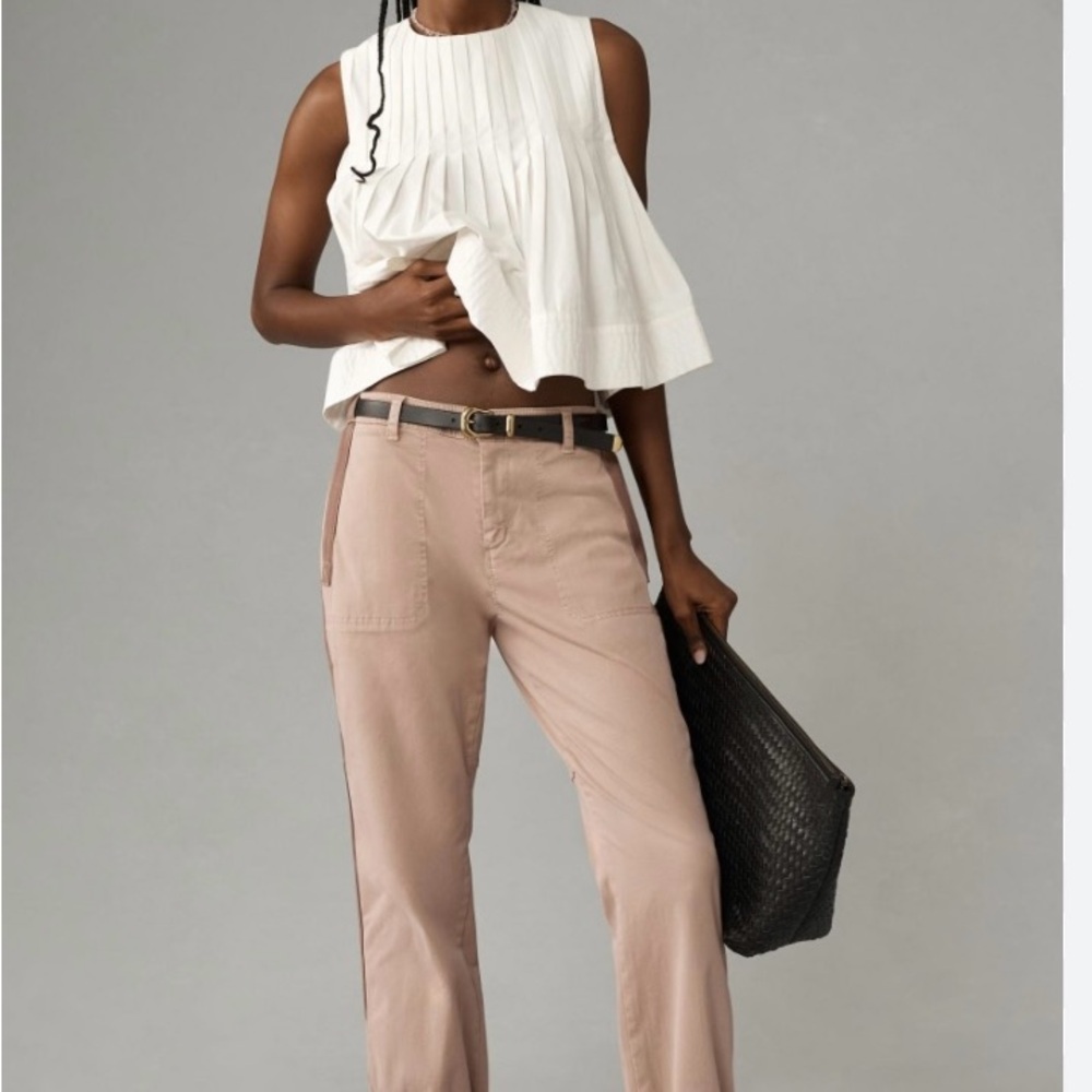 anthropologie slim richie joggers size 8